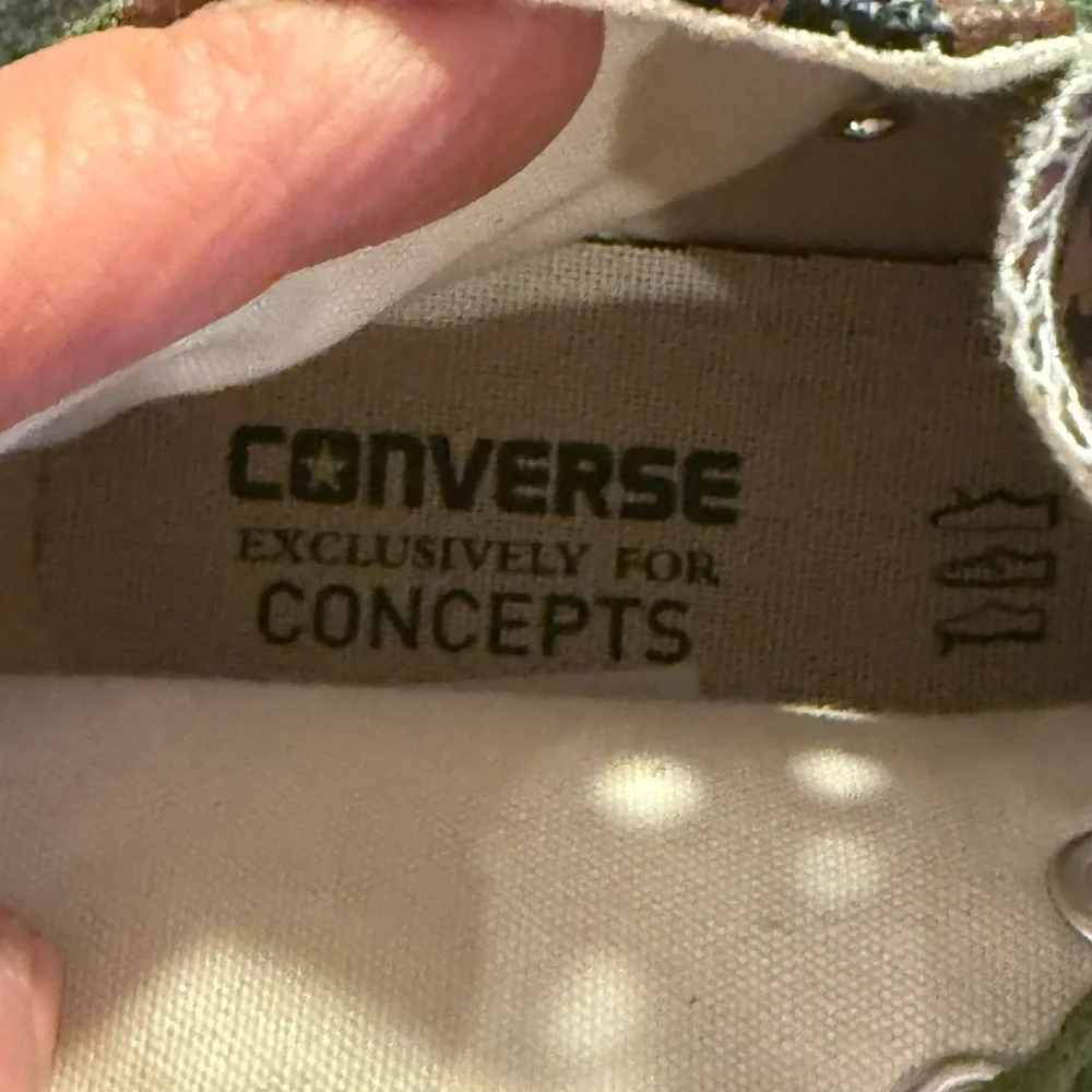 CONVERSE x CONCEPTS unisex CT 1970 HI ZAIRE LEOPARD CAMO SNEAKERS